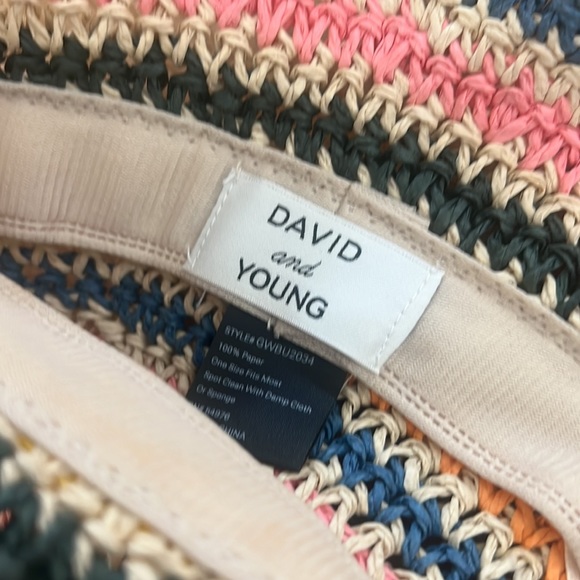 Straw Bucket Hat - Picture 3 of 3